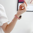Women Fashion Smart watch Beaded Replacement Watch strap