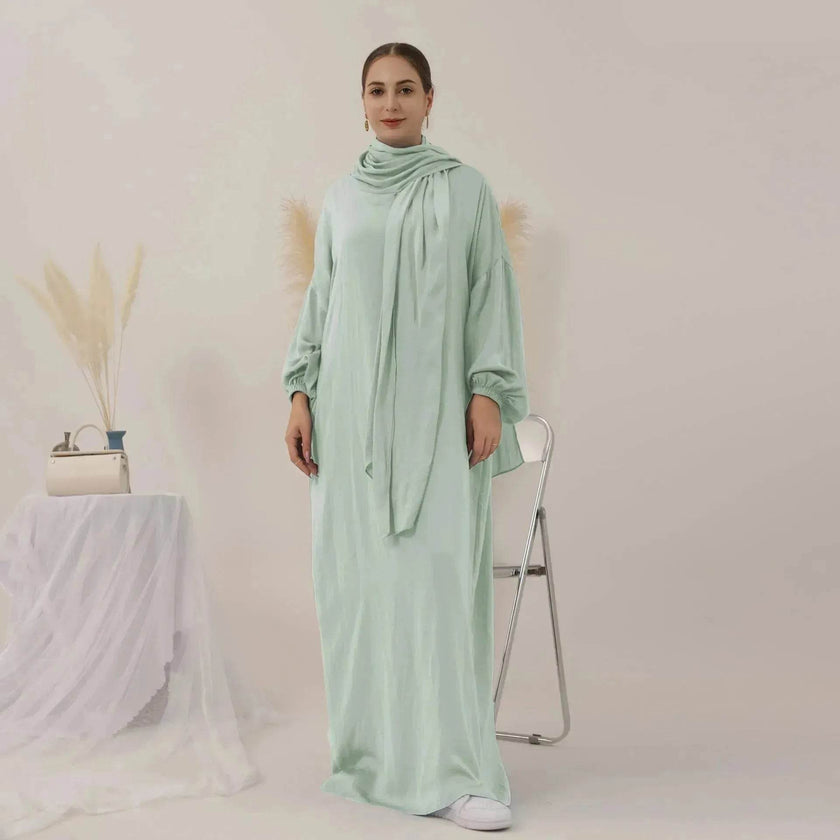 New ArabMiddle East Dubai Turkey Abaya dress Simple Plain Abaya 2025