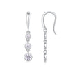 Starlight Moissanite Stud Earrings – 0.3ct S925 Silver | GRA Certified