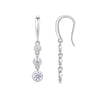 Starlight Moissanite Stud Earrings – 0.3ct S925 Silver | GRA Certified