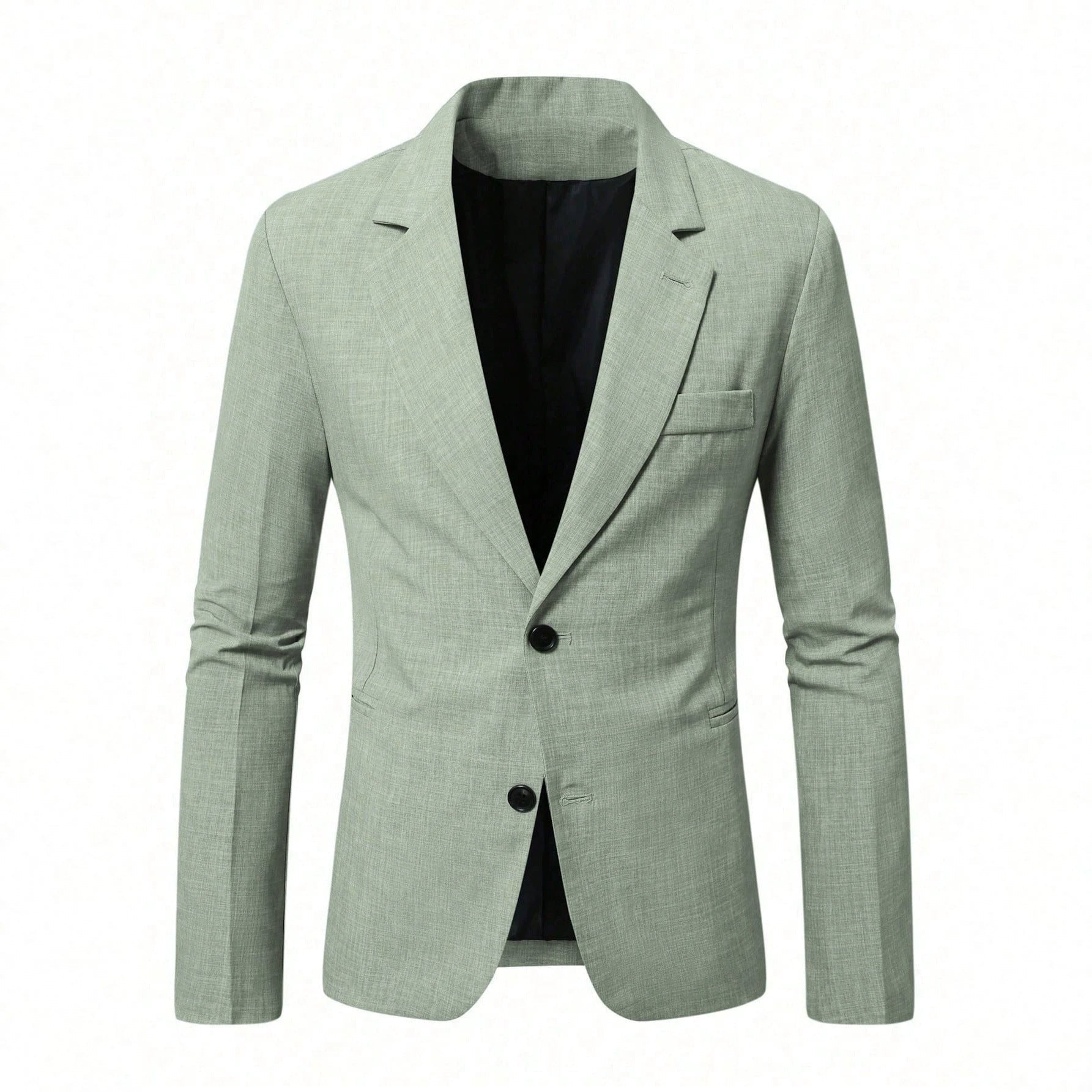 Men's Casual Light Business Suit Jacket – Slim Fit, 2 Colors, S–XXL