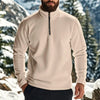 Solid Color Hoodies – Loose Fleece Pullover for Men in Winter