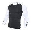 Muscle fit Long sleeve Gym shirt Sports Leisure Top for men