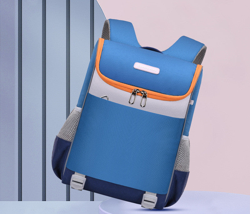 Kids Nylon School Backpack – Breathable Lightweight Primary School Bag (Small & Large)