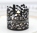 MOQ200 Ramadan Electronic Candle Lampshade Laser Cutout