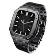 Premium Watch Strap & Protective Case – Modified Steel Strap Watch Accessory Kit