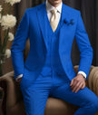 Elegant Business Banquet Suit Set for Men – 3-Piece Slim Fit Formal Suit (Jacket, Vest & Pants)