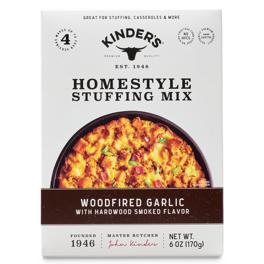 Kinder's Woodfired Garlic Homestyle Stuffing Mix