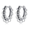 European And American Design Zircon Copper Ear Buckle Simple And Advanced Earring