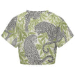 Leopard Cropped Ralgan T-Shirt