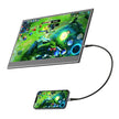 15.6-Inch Portable Monitor with Speakers – 1080P IPS, 99% sRGB, Mini HDMI & Type-C