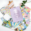 Vision Board Dream List Book Kit – Inspirational Sticker & Photo Card Set
