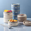 Portable Self-heating Japanese Multi Layer Thermal Insulated Lunch Box for Adult.