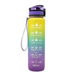 1L Tritan Hydrated Water Bottle for Sport Fitness