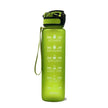 1L Tritan Hydrated Water Bottle for Sport Fitness