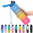 1L Tritan Hydrated Water Bottle for Sport Fitness