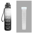 1L Tritan Hydrated Water Bottle for Sport Fitness