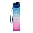 1L Tritan Hydrated Water Bottle for Sport Fitness