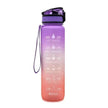 1L Tritan Hydrated Water Bottle for Sport Fitness