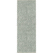 Metro Checkered Slate Green Rug