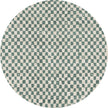 Metro Checkered Slate Green Rug