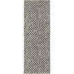 Metro Checkered Black & White Rug