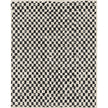 Metro Checkered Black & White Rug