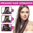 2-In-1 Hair Straightener Hot Comb - Dual-Use Rotating Electric Brush