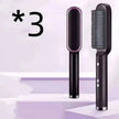 2-In-1 Hair Straightener Hot Comb - Dual-Use Rotating Electric Brush