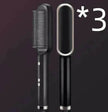 2-In-1 Hair Straightener Hot Comb - Dual-Use Rotating Electric Brush
