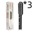 2-In-1 Hair Straightener Hot Comb - Dual-Use Rotating Electric Brush