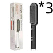 2-In-1 Hair Straightener Hot Comb - Dual-Use Rotating Electric Brush