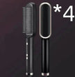 2-In-1 Hair Straightener Hot Comb - Dual-Use Rotating Electric Brush