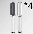2-In-1 Hair Straightener Hot Comb - Dual-Use Rotating Electric Brush