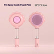 2-in-1 Self-Cleaning Pet Spray Grooming Brush – Dog & Cat Hair Remover Comb