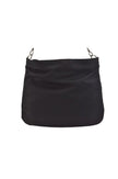 GUCCI Vintage Bamboo Shoulder Tote Bag Nylon Leather Black 7752K