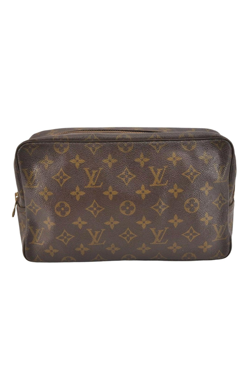 Louis Vuitton Monogram Trousse Toilette 28 Clutch Hand Bag M47522 LV 6922K