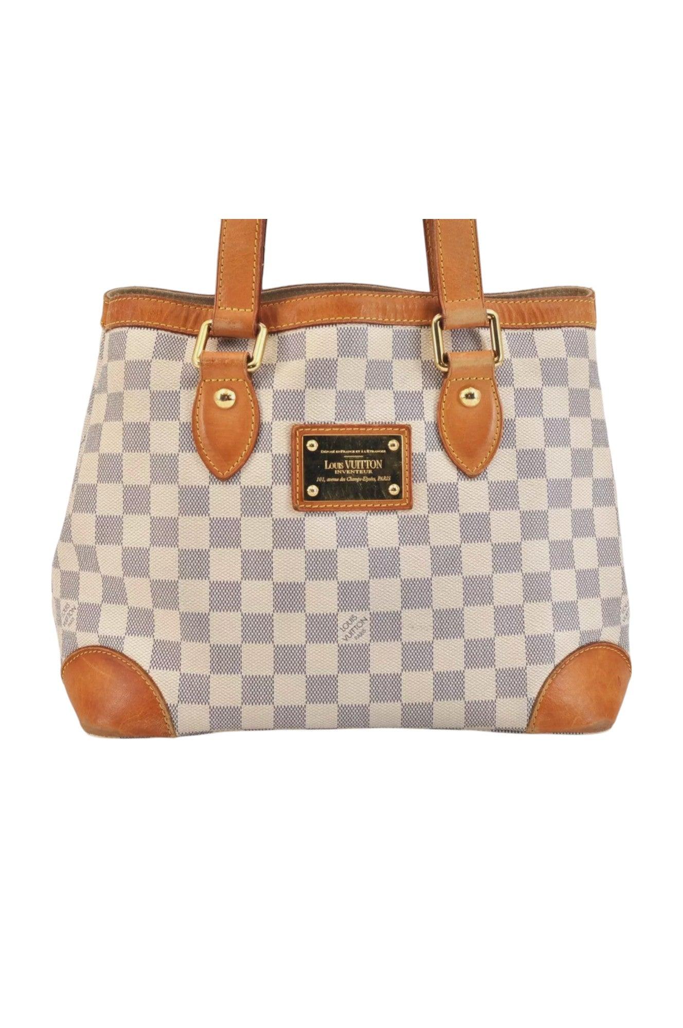 Louis Vuitton Damier Azur Hampstead PM N51207 Shoulder Tote Bag 8127K