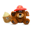 2-in-1 Rip & Reveal Beaver Dog Toy – Plush, Squeaky & Treat-Hiding Fun