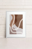 AUTUMN WHIRL, Oeuvre sur toile étiré