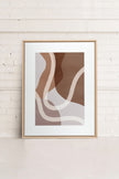 AUTUMN WHIRL, Oeuvre sur toile étiré