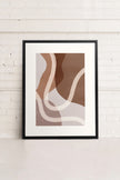 AUTUMN WHIRL, Oeuvre sur toile étiré
