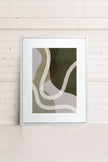 AUTUMN WHIRL, Oeuvre sur toile étiré