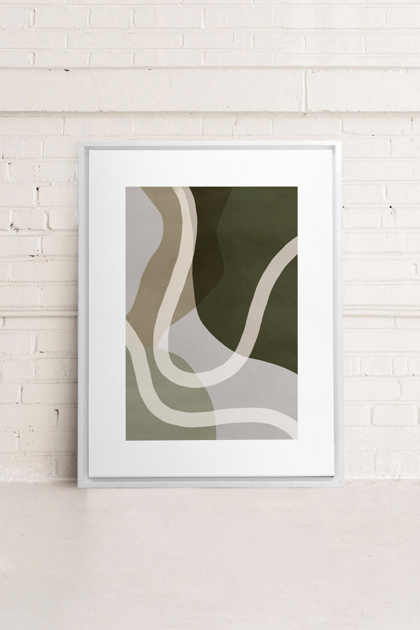 AUTUMN WHIRL, Oeuvre sur toile étiré