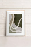AUTUMN WHIRL, Oeuvre sur toile étiré