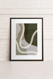 AUTUMN WHIRL, Oeuvre sur toile étiré