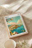 Ibiza, Oeuvre sur toile étirée