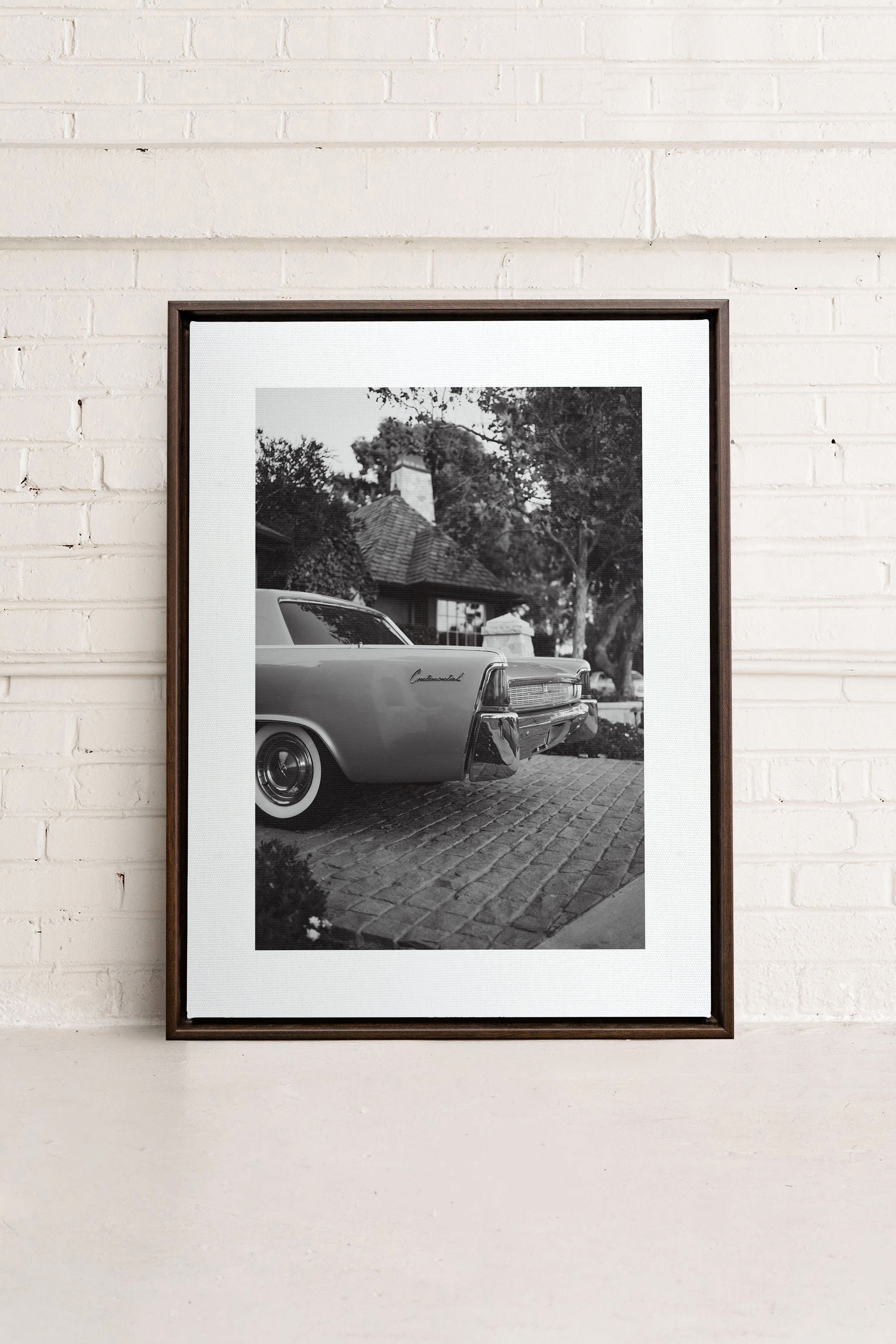 CONTINENTAL CHARM, Oeuvre sur toile étirée