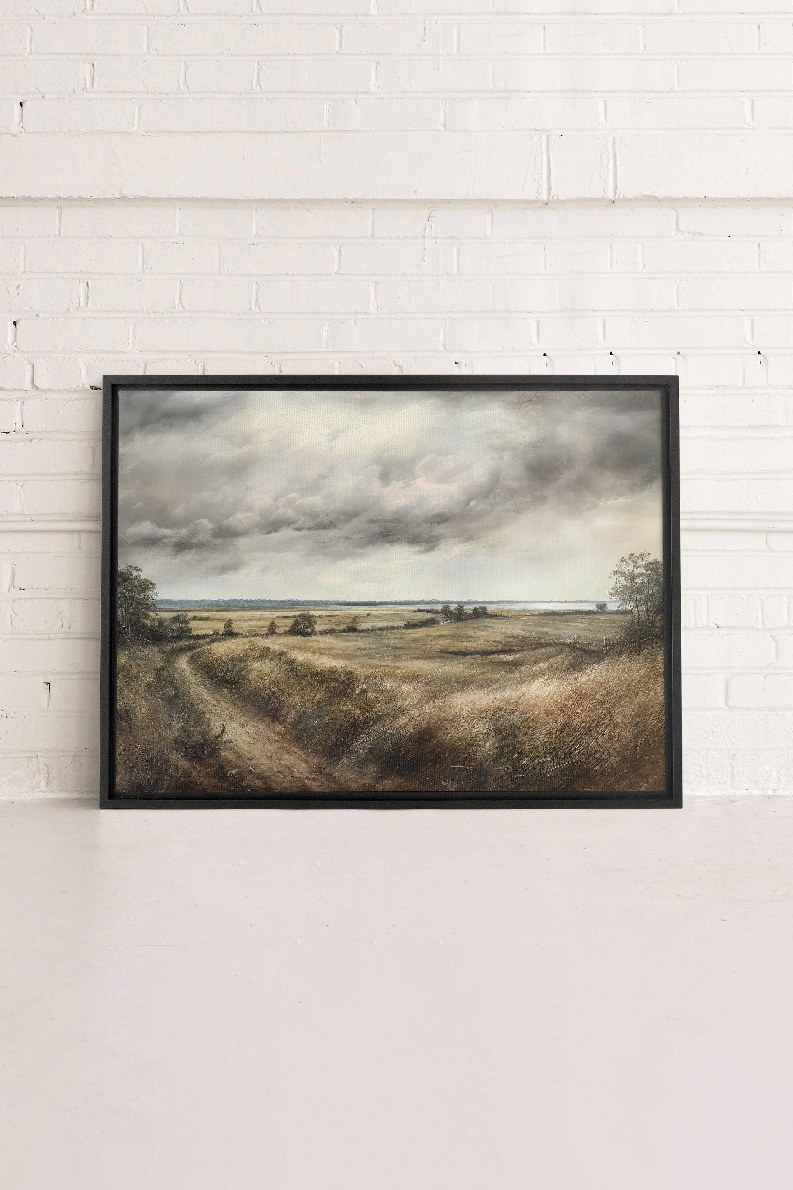 MOODY BREEZES, Oeuvre sur toile étiré