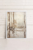 Winter Essence, Oeuvre sur toile étirée